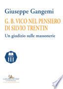 G. B. Vico nel pensiero di Silvio Trentin