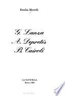 G. Lanza, A. Depretis, B. Cairoli