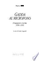 Gadda al microfono
