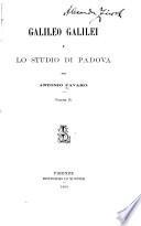 Galileo Galilei e lo studio di Padova