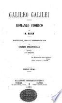Galileo Galilei romanzo storico
