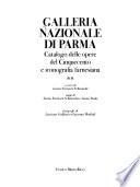 Galleria nazionale di Parma: Catalogo delle opere del Cinquecento e iconografia farnesiana