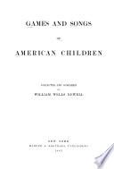 Games and Songs of American Children