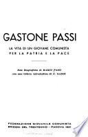 Gastone Passi, la vita di un giovane communista per la patria e la pace