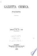 Gazzetta chimica Italiana
