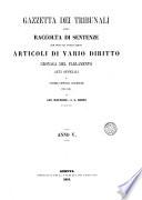 Gazzetta de Tribunali