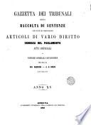 Gazzetta de Tribunali