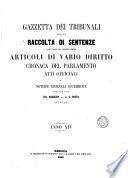 Gazzetta de Tribunali