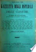 Gazzetta degli ospedali e delle cliniche