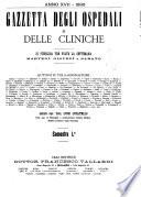 Gazzetta degli ospedali e delle cliniche