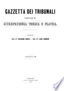 Gazzetta dei Tribunali