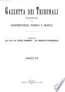 Gazzetta dei Tribunali