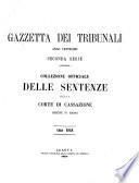 Gazzetta dei tribunali. Seconda serie