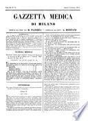 Gazzetta medica di Milano