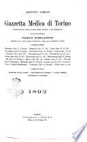 Gazzetta medica di Torino