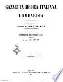 Gazzetta medica italiana Lombardia