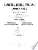 Gazzetta medica italiana Lombardia