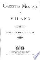 Gazzetta musicale di Milano