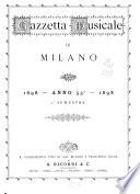 Gazzetta musicale di Milano