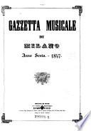 Gazzetta musicale di Milano