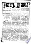 Gazzetta musicale di Milano