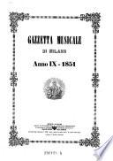 Gazzetta musicale di Milano