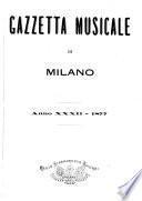 Gazzetta musicale di Milano