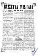 Gazzetta musicale di Milano
