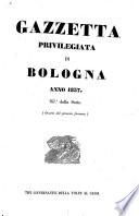 Gazzetta privilegiata di Bologna