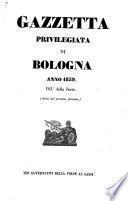 Gazzetta privilegiata di Bologna