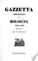 Gazzetta privilegiata di Bologna