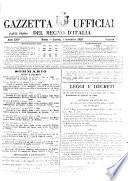 Gazzetta ufficiale del Regno d'Italia