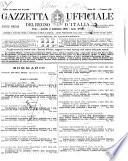 Gazzetta ufficiale del Regno d'Italia. Parte prima