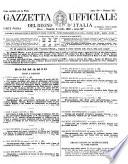 Gazzetta ufficiale del Regno d'Italia. Parte prima