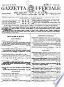 Gazzetta ufficiale del Regno d'Italia. Parte prima