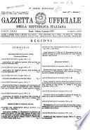 Gazzetta ufficiale della Repubblica italiana. Parte prima, 3. serie speciale, regioni