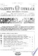 Gazzetta ufficiale della Repubblica italiana. Parte prima, 4. serie speciale, Concorsi ed esami