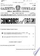 Gazzetta ufficiale della Repubblica italiana. Parte prima, 4. serie speciale, Concorsi ed esami