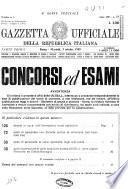Gazzetta ufficiale della Repubblica italiana. Parte prima, 4. serie speciale, Concorsi ed esami