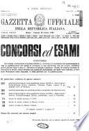 Gazzetta ufficiale della Repubblica italiana. Parte prima, 4. serie speciale, Concorsi ed esami