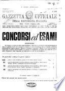 Gazzetta ufficiale della Repubblica italiana. Parte prima, 4. serie speciale, Concorsi ed esami