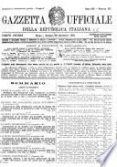 Gazzetta ufficiale della Repubblica italiana. Parte prima