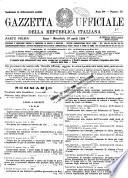 Gazzetta ufficiale della Repubblica italiana. Parte prima