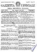 Gazzetta ufficiale della Repubblica italiana. Parte prima