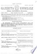 Gazzetta ufficiale della Repubblica italiana. Parte prima, serie generale