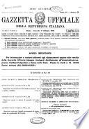 Gazzetta ufficiale della Repubblica italiana. Parte prima, serie generale