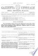 Gazzetta ufficiale della Repubblica italiana. Parte prima, serie generale