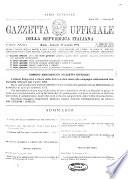 Gazzetta ufficiale della Repubblica italiana. Parte prima, serie generale