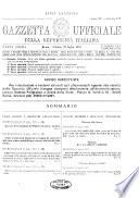 Gazzetta ufficiale della Repubblica italiana. Parte prima, serie generale