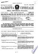 Gazzetta ufficiale della Repubblica italiana. Parte prima, serie generale
